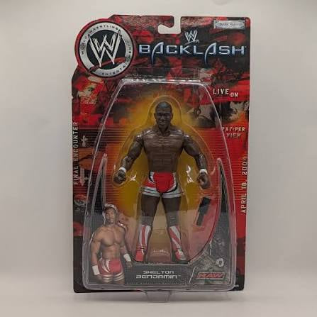 WWE Jakks Pacific Shelton Benjamin Backlash Wrestling Figure