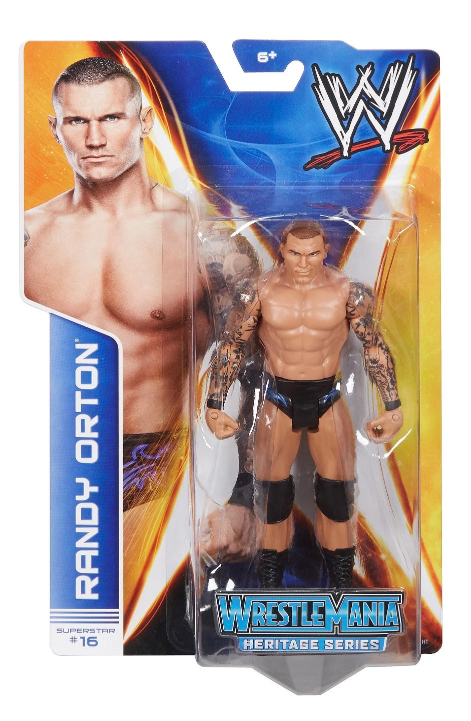 WWE wrestlemania heritage series randy orton